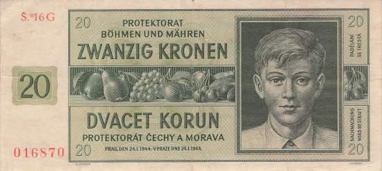 20 Kronen 1944